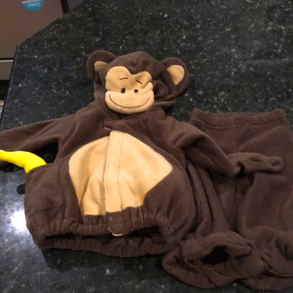 Old Navy 0-6 month baby monkey costume